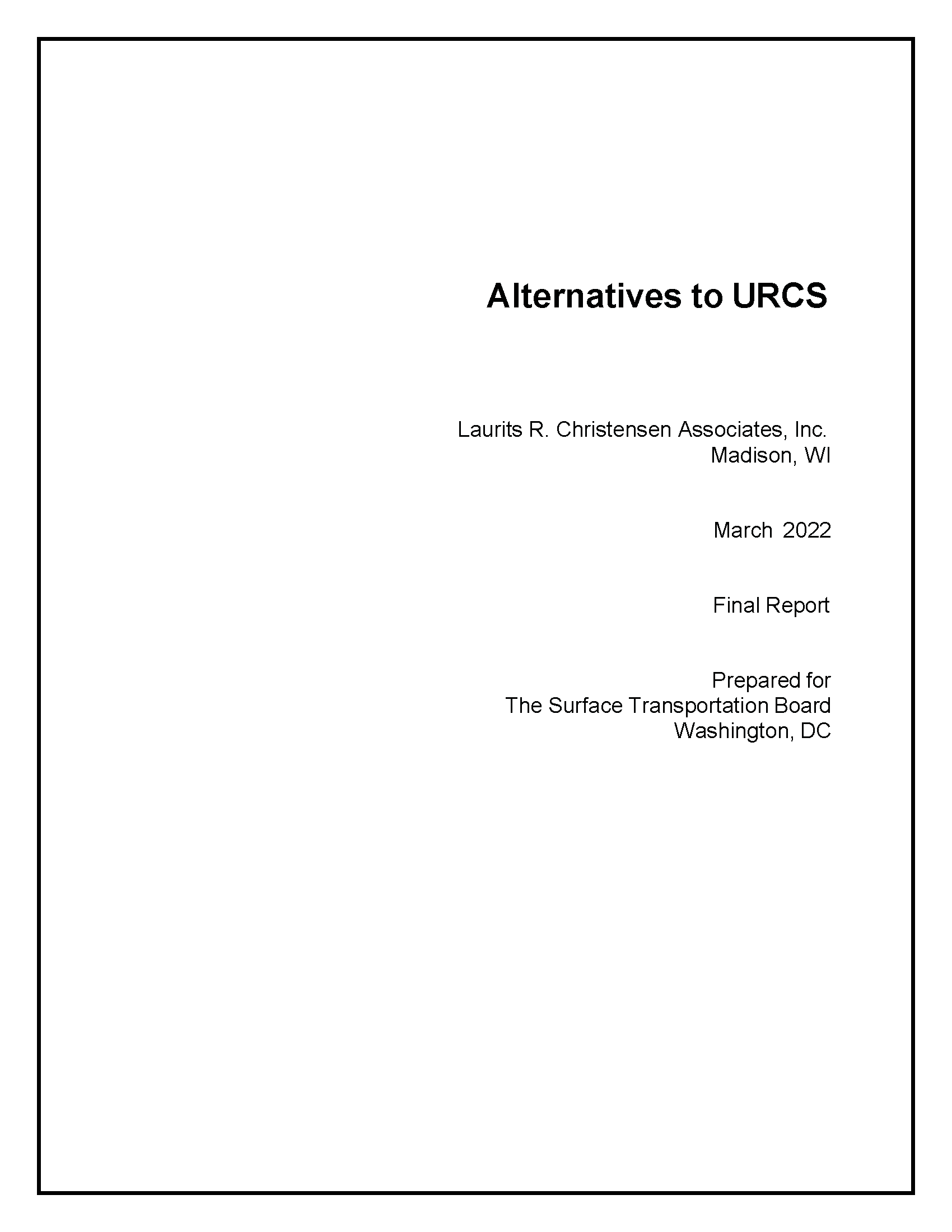 URCS-Report